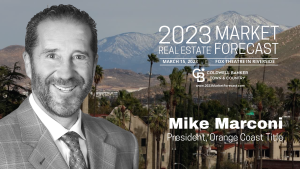 Mike Marconi Presents at The 2023 Real Estate Market Forecast